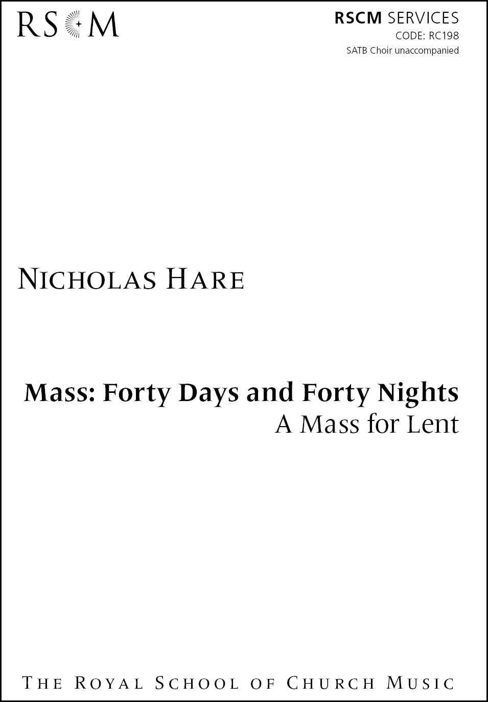 Forty Days Mass